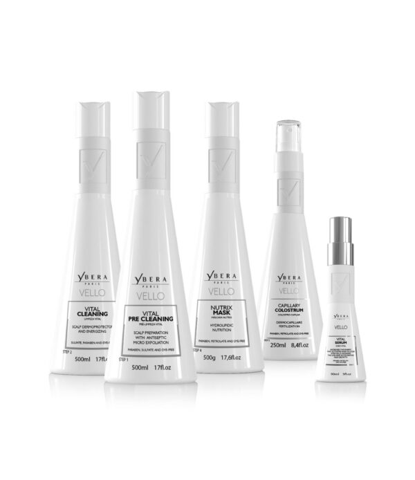 Kit Ybera Vello Pro 17 oz + Vello Vital Serum 3 oz